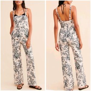 Maeve Anthropologie Size 4 Strappy Floral Jumper Attached Bikini Top NEW $170